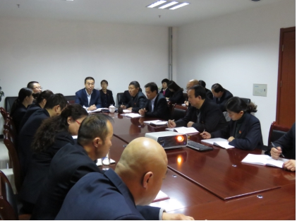 集團黨委成員、紀(jì)委書記李志明來我司宣講黨的十九大精神